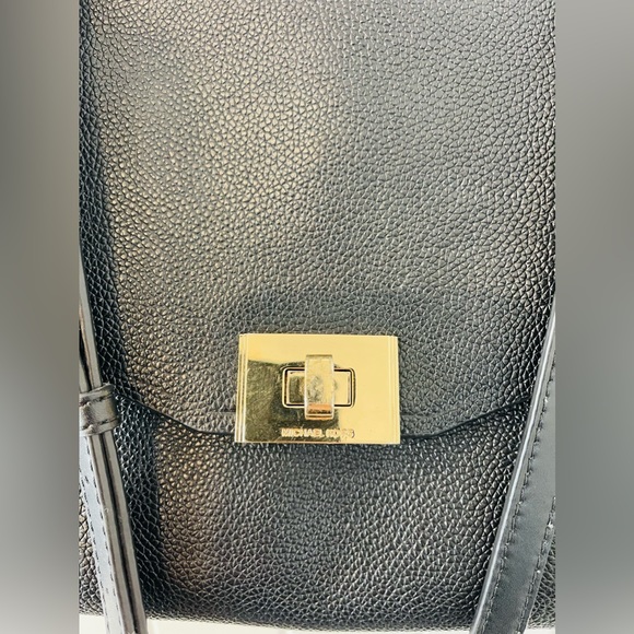 Michael Kors Black Logo Satchel - Picture 11 of 12